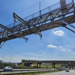Pórtico com tecnologia Free Flow nacional desenvolvida pela COMPSIS, no Rodoanel em SP